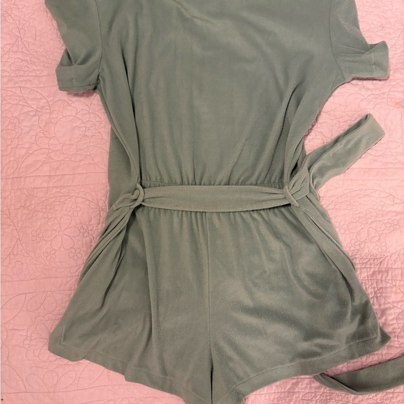 Victoria's Secret Light Green Romper - Picture 2 of 5
